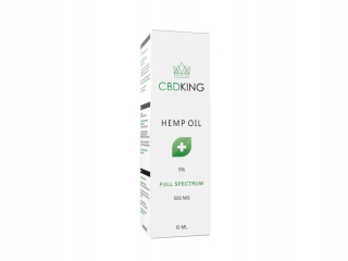 CBD - CBD lov olej 5% 500 mg CBDKing Plnospektrálne