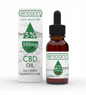 CBD - CBD konope olej 5% Encann 10 ml Kvalita 100%