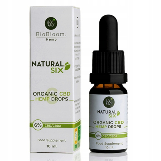 CBD - CBD lov olej 6% Bibloom 600 mg 10 ml CBD / CBDA