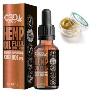 CBD - konopný olej 20% 30ml Full Spectrum CBD 6000mg