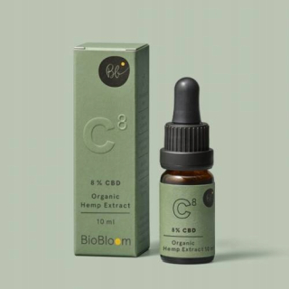 CBD - CBD konopný olej 8% Bibloom 800 mg 10 ml CBD / CBDA