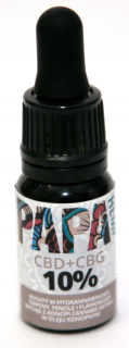 CBD - CBD + CBG 10% 10ml Dual Full Spectrum