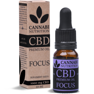 CBD - Konope zaostrenie CBD 10% 1000 mg 10 ml