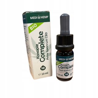 CBD - Kompletné spektrum CBD 10% MEDIHEMP 10ML