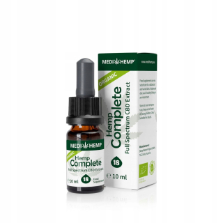 CBD - Konopný olej Full Spectrum CBD 18% Medihemp 10ml