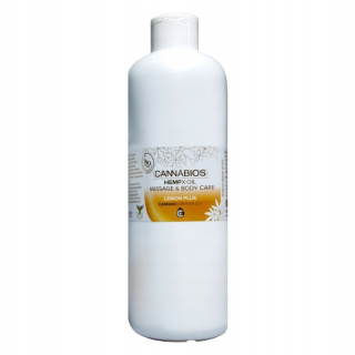 CBD - Ak nedôjde olej citrón 500ml Masážny cannabios
