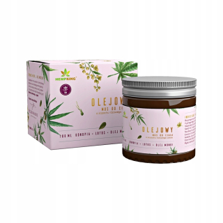 CBD - Olej CBD lov mousse s ružovým lotosu