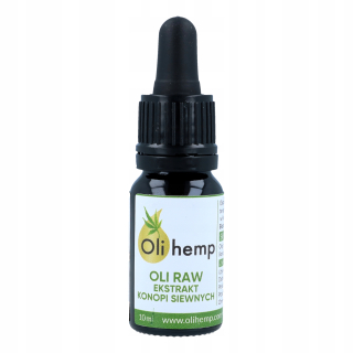 CBD - Olihemp konopný Raw 30% CBDA CBD 10ml