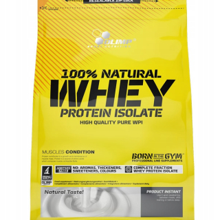 Proteín -  Olimp 100% prírodný srvátkový proteínový izolát, 600 g