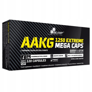 Olimp AAKG 1250 Extreme Mega Caps, 120 kapsúl