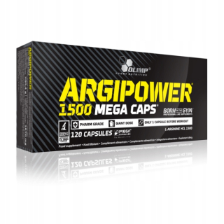 Aminokyseliny - OLIMP ARGI Power 1500 mega Caps - 120 čiapky.