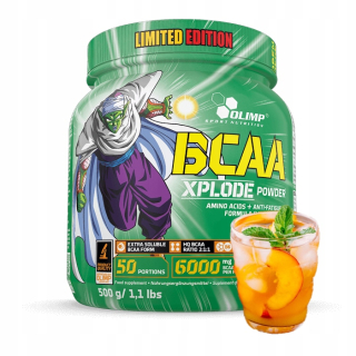 Aminokyseliny - Olimp BCAA Xplode 500g Dragon Ball s obmedzeným
