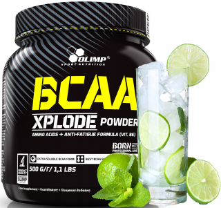Aminokyseliny - Olimp BCAA Xplode Aminokyseliny 2: 1: 1 Glutamín a B6