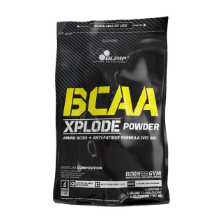 Aminokyseliny - OLIMP BCAA XPLODE POWDER 1000G jahody