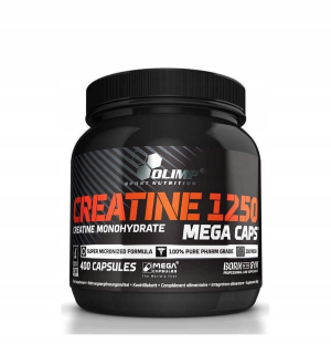 Kreatín - OLIMP CREATINE MEGA Uzávery 400 čiapky.