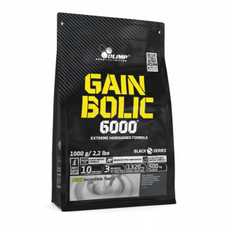 Gainer - OLIMP ZÍSKANIE BOLOK 6000 STRAHBERY 1 KG