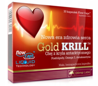 Olimp Gold Krill 30 Kaps srdcová krv