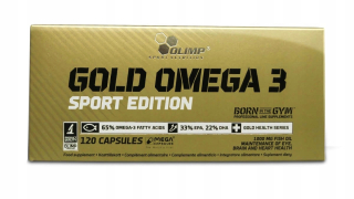 Olimp Gold Omega 3 Sport Edition 120Kaps. Zdravie!