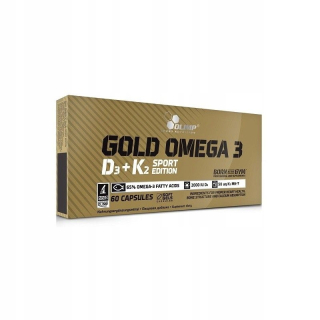 Olimp Gold Omega D3 + K2 Sport 60 viečok zdravie!