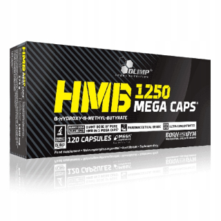Testosterón - OLIMP HMB MEGA Uzávery 1250 120 Sila pevnosti uzáveru
