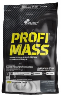 Gainer - Olimp Profi Mass 1000g Mass Protein Banana Gainer