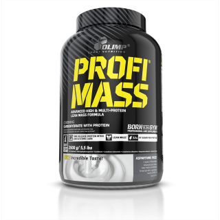 Gainer - OLIMP PROFI MASS 2,5 KG TIRAMISU MEGA ZLOŽKA!