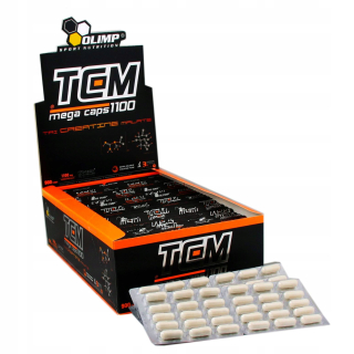 Kreatín - OLIMP TCM MEGA Uzávery 900Kaps. Blistre Apple
