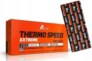 Spaľovač tuku - Olimp Thermo Rýchlosť Extrémne mega čiapky 120 KAP + ZADARMO