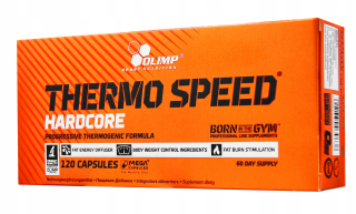 Spaľovač tuku - Spaľovanie tukov Olimp Thermo Speed Hardcore 120 Mega Spal