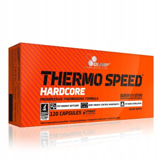 Spaľovač tuku - OLIMP THERMO SPEED HARDCORE 120 Uzávery.