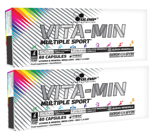 OLIMP VITA-MIN VIAC SPORT 120KAPS (2x60 čiapky)