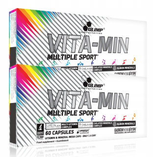 OLIMP VITA-MIN VIAC SPORT DUPAK, 120 čiapok