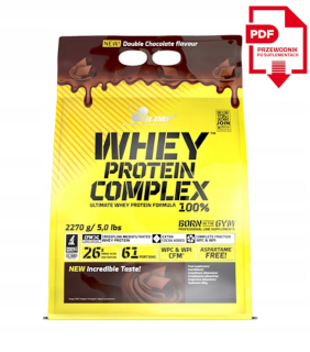 Proteín - Olimp Whey Protein Complex 2270g DVOJNÁSOBOVÁ ČOKOLÁDA