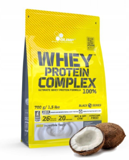 Proteín - Olimp srvátkový proteínový komplex 700 g kokosový proteín