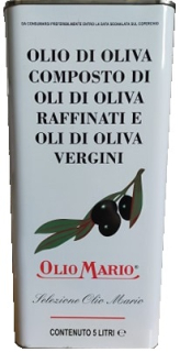 Olivový olej - OLIO MARIO OLIO DI OLIVA OLIVE OIL 5L