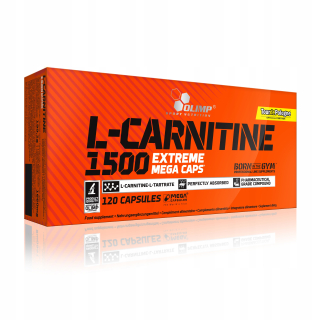 Spaľovač tuku - Olipm L-Carnitín 1500 Extreme Mega Caps