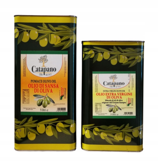 Olivový olej - Extra Virgin Olive 0,27% 3L a Sansa 5L Set