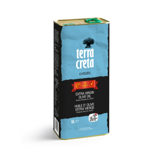 Olivový olej - Terra Creta ESTATE extra panenský olivový olej 5l