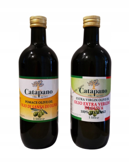 Olivový olej - ITALSKÝ olivový olej 0,2% nefiltrovaný. a Sansa SET 2X1L