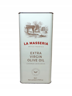 Olivový olej - Extra vergín La Masseria 5L olivový olej