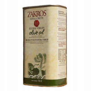 Olivový olej - Olivový olej z Kréty 1L Zakros Extra Virgin