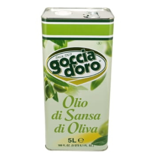 Olivový olej - Olivový olej olivový olej 5 l goccia d'oro