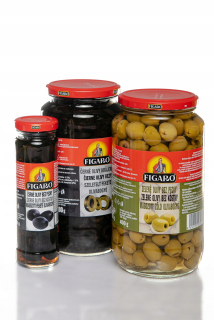 Čierne olivy Krojone Figaro 3kg