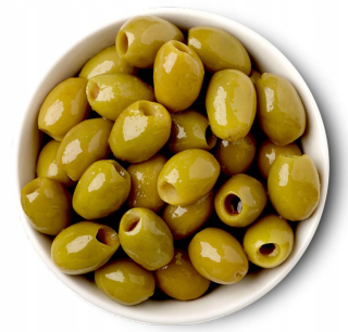 Zelené olivy Chalkidiki 400g (vákuum)