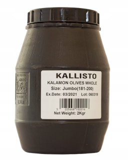 Čierne olivy Kallisto Grécko 2kg