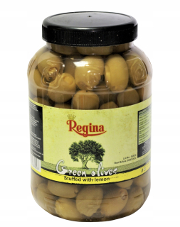 Grécke olivy plnené citrónom Regina 1 kg