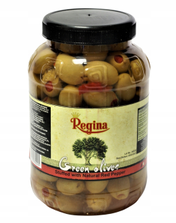 Grécke olivy plnené Regina Peppers 1 kg