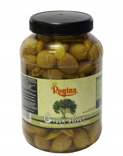 Olivy plnené akútnymi paprikami Regina 1 kg