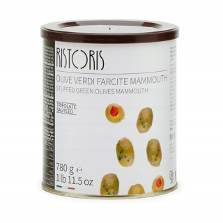 Olivy plnené talianskou paprikou 780 g Ristoris