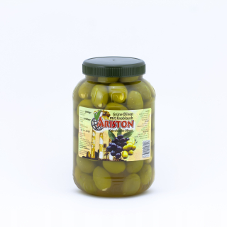 Olivy so zeleným cesnakom 900 g Čistá hmotnosť